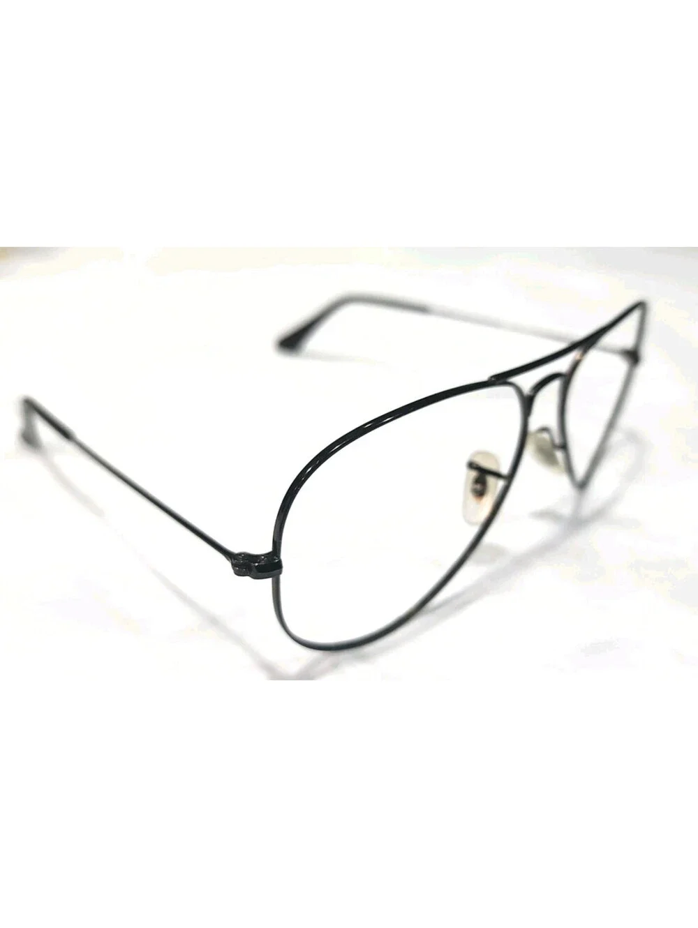 Ray Ban RB3025 L2823 No Lenses Aviator Black Sunglasses Frame 58-14 135 Italy